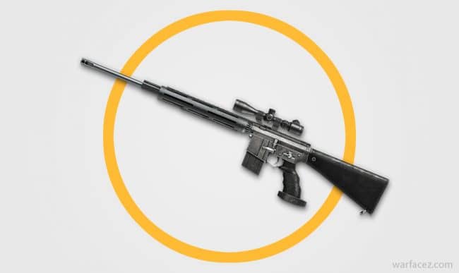 Снайперская винтовка M16 SPR Custom в Warface