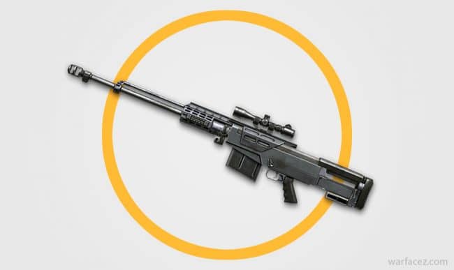 Снайперская винтовка AS50 в Warface