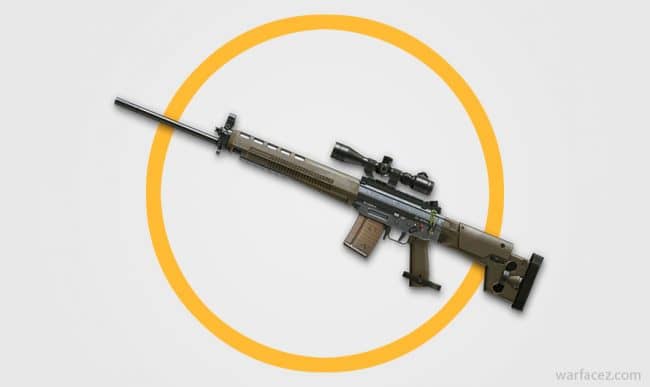 Снайперская винтовка SIG 550 в Warface